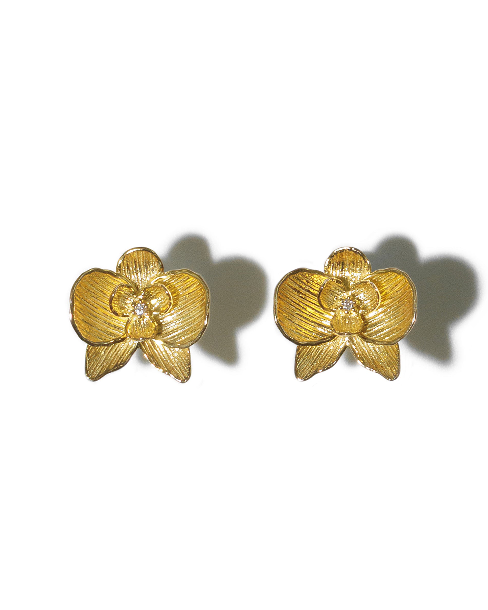 Gold Stud Earrings