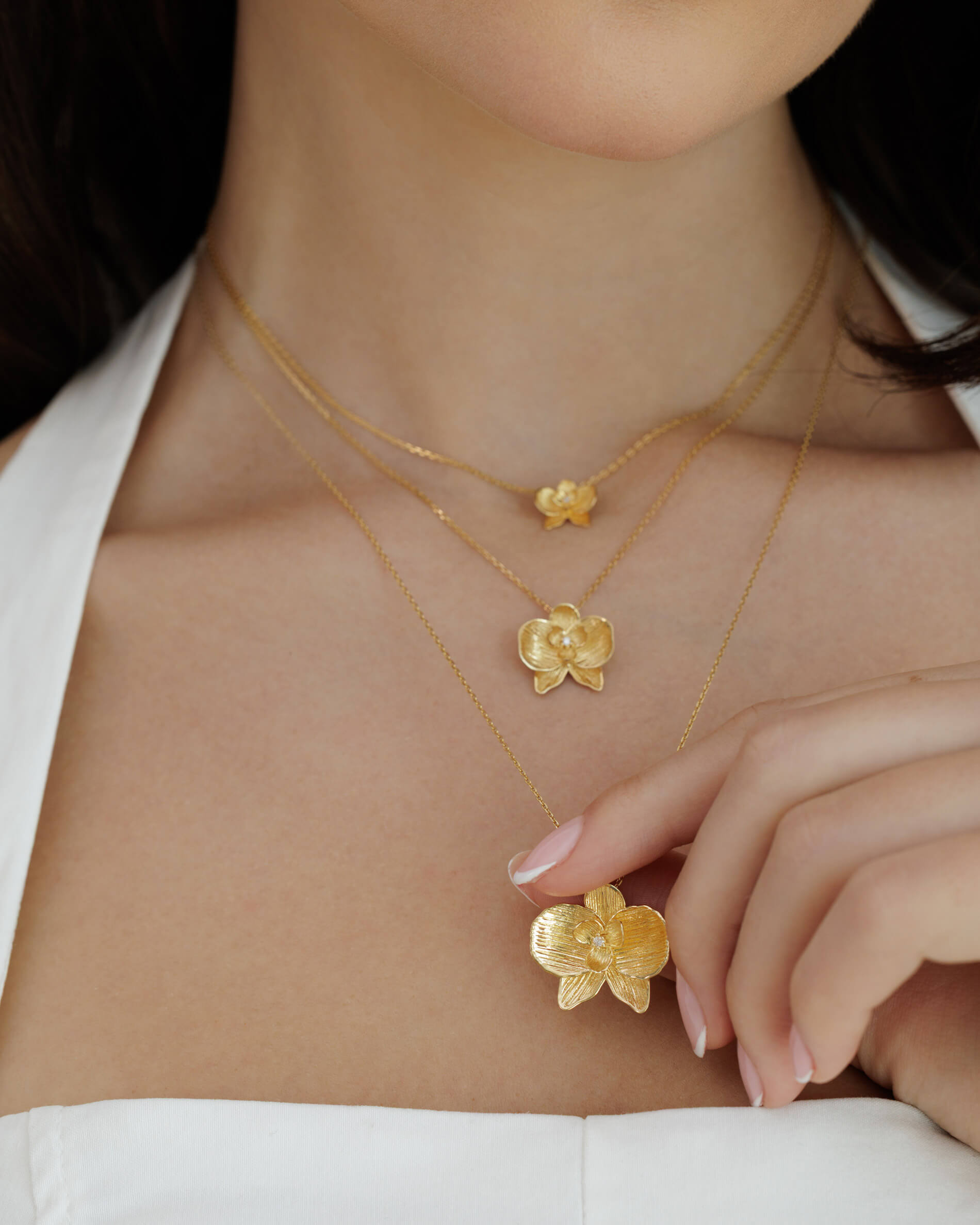 Gold Necklace Medium