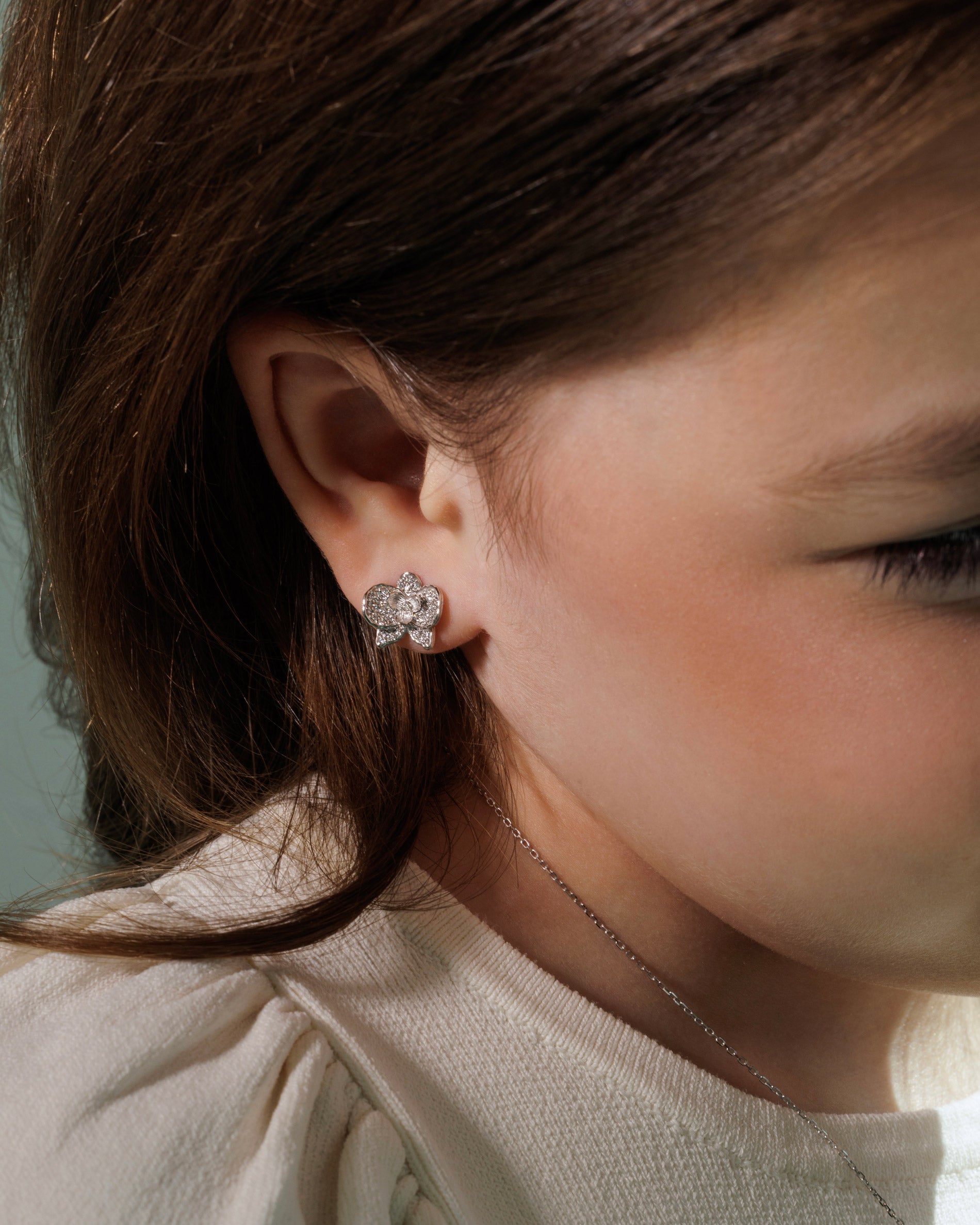 Diamond Stud Earrings