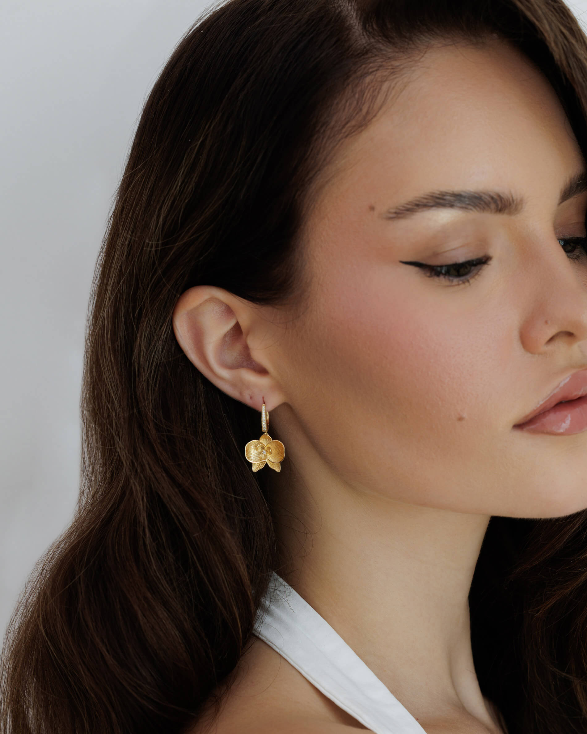 Gold Earring Medium